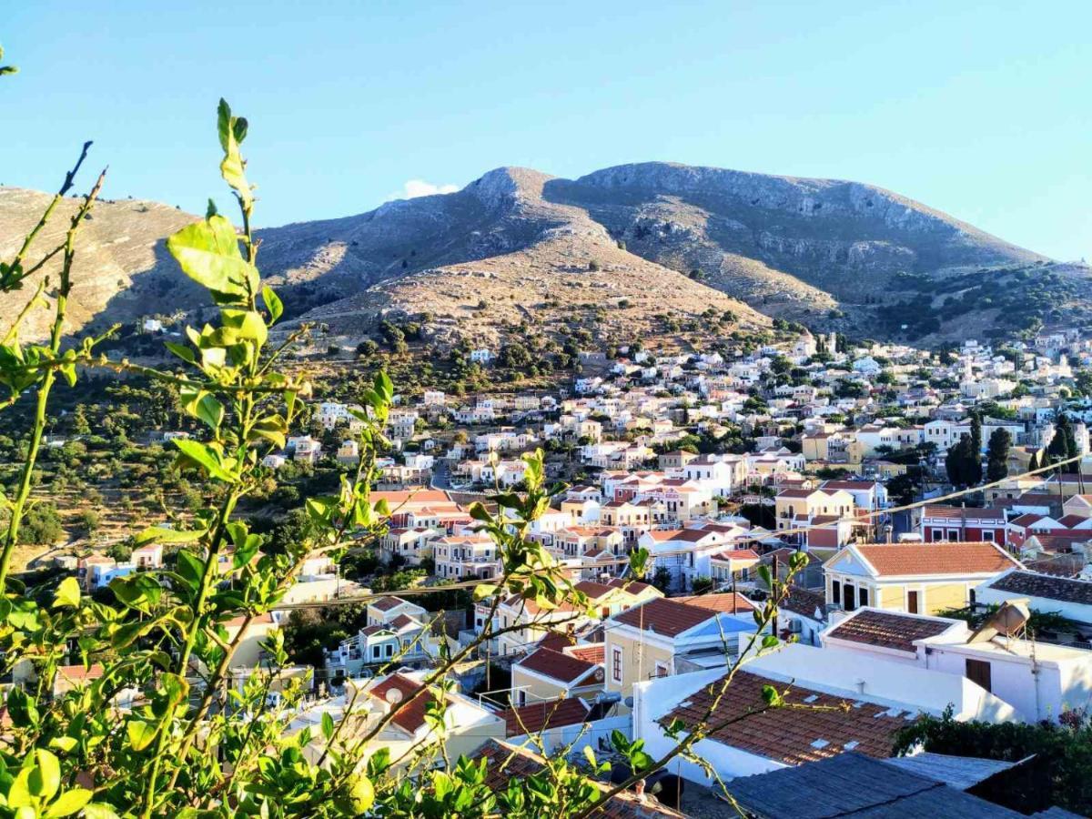 Vila Elion Myloi Symi Exterior photo
